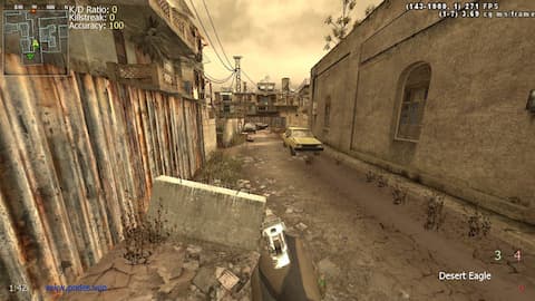 screenshot of aimbot user