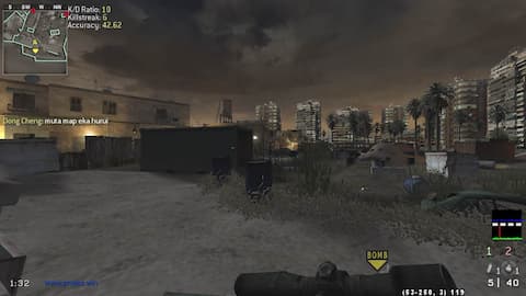 screenshot of HIGH PING