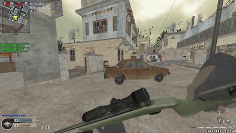 screenshot of chokez