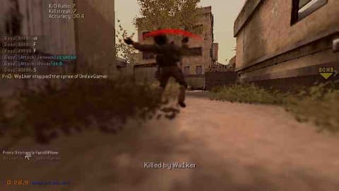 screenshot of UnfairGamer